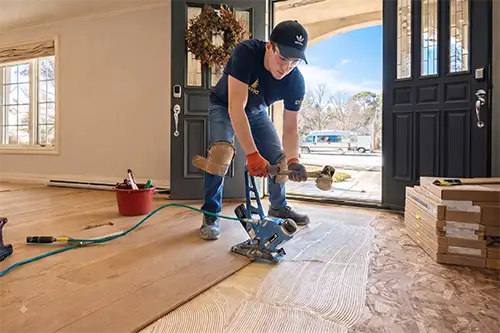 Recent Hardwood Project